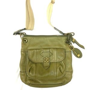 Fossil Leather Vintage Crossbody Bag